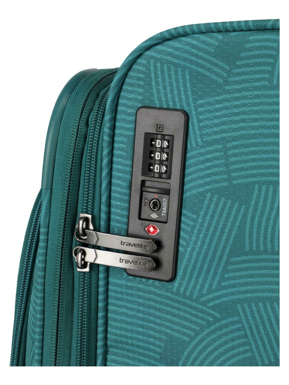 Travelite Putni kofer Travelite Skaii 4w L Print Petrol