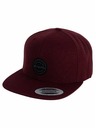 Meatfly Meatfly šiltovka Hornet Snapback Black Round/Maroon | Crna | Veličina