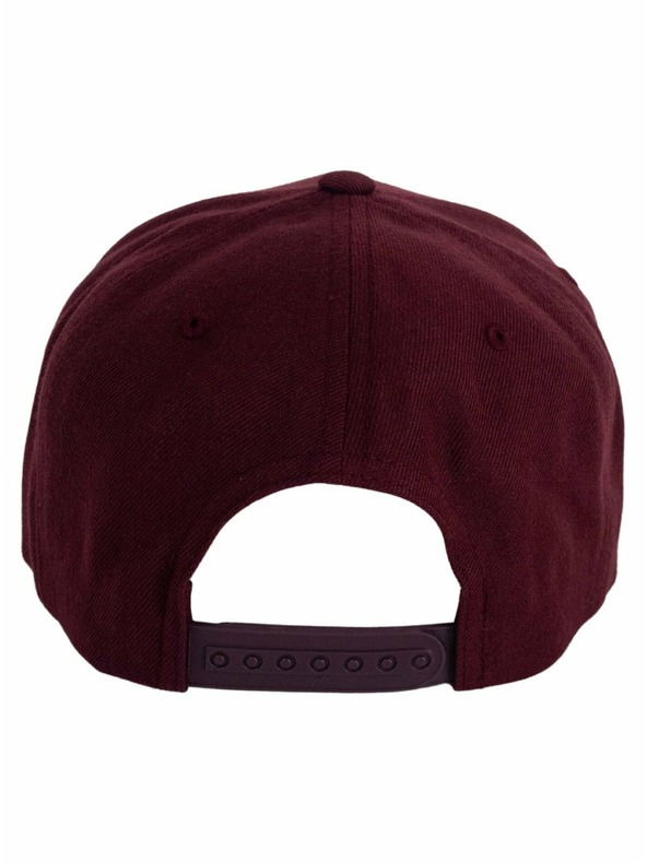 Meatfly Meatfly šiltovka Hornet Snapback Black Round/Maroon | Crna | Veličina