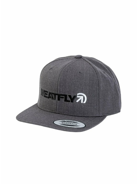 Meatfly Meatfly šiltovka Skipper Snapback Dark Grey | Siva | Veličina