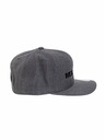 Meatfly Meatfly šiltovka Skipper Snapback Dark Grey | Siva | Veličina