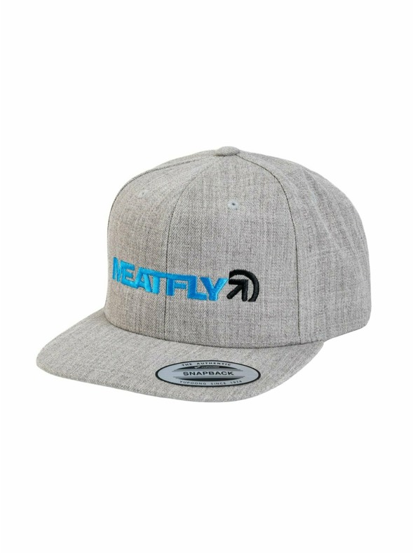 Meatfly Meatfly šiltovka Skipper Snapback Grey Heather | Siva | Veličina