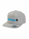 Meatfly Meatfly šiltovka Skipper Snapback Grey Heather | Siva | Veličina