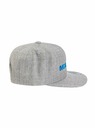 Meatfly Meatfly šiltovka Skipper Snapback Grey Heather | Siva | Veličina