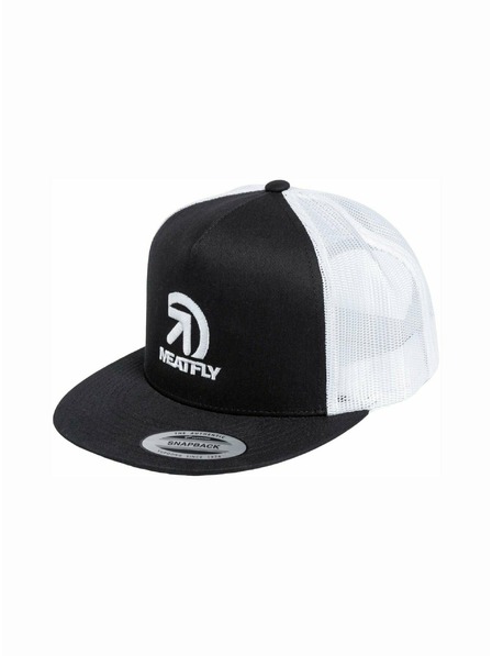 Meatfly Meatfly šiltovka Kail Trucker Snapback Black | Crna | Veličina