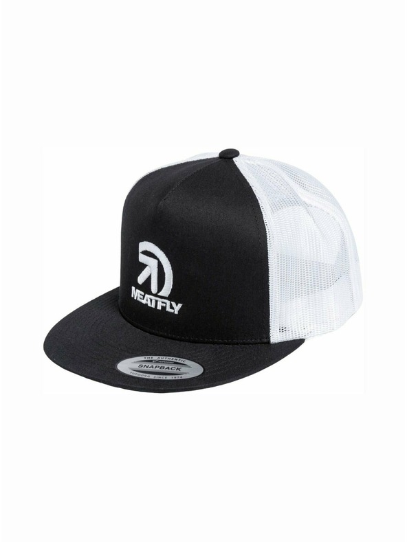 Meatfly Meatfly šiltovka Kail Trucker Snapback Black | Crna | Veličina