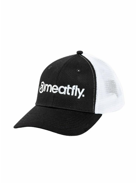 Meatfly Meatfly šiltovka MF Logo Trucker White / Black | Crna | Veličina