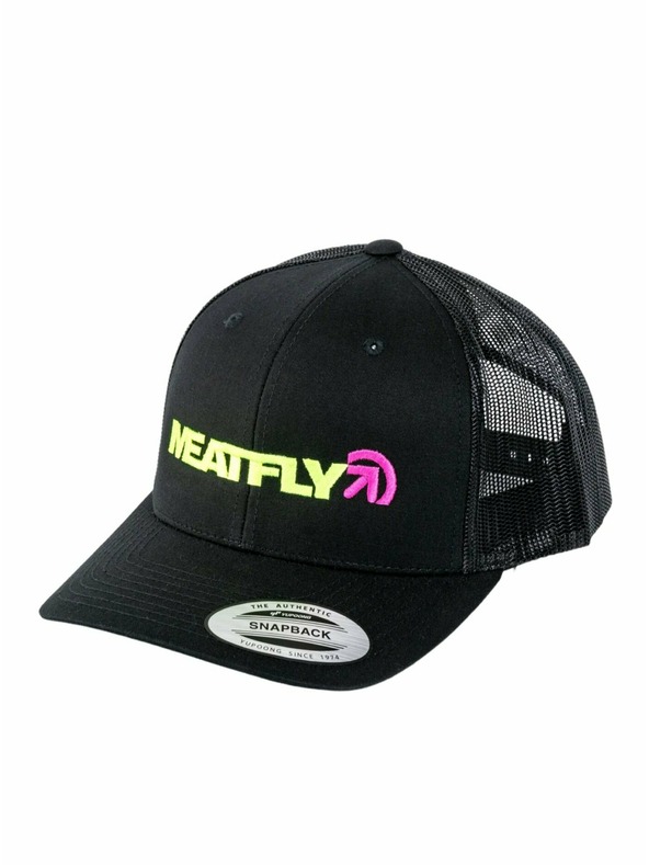 Meatfly Meatfly šiltovka Percy Trucker Snapback Lime / Black | Crna | Veličina