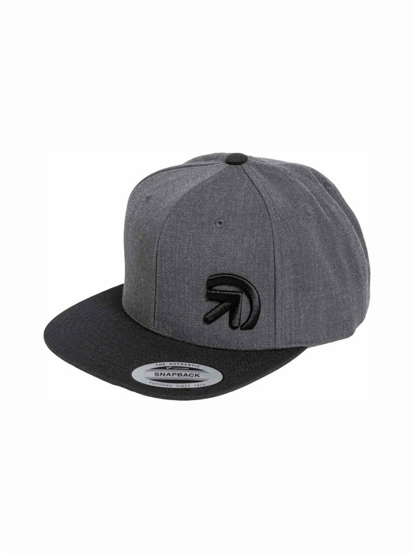 Meatfly Meatfly šilterica Finester Snapback Dark Grey | Siva | Veličina