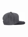 Meatfly Meatfly šilterica Finester Snapback Dark Grey | Siva | Veličina