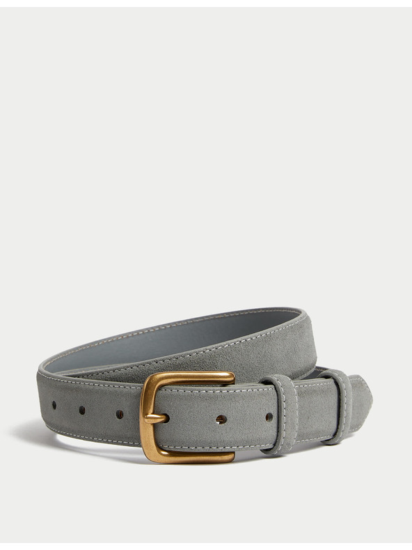 Marks & Spencer Semiš remen Marks & Spencer siva