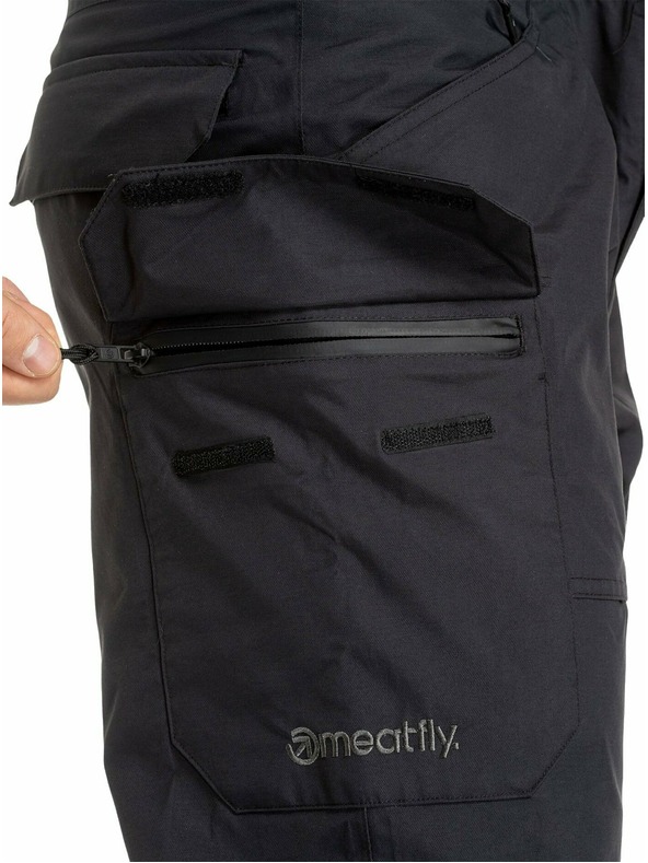 Meatfly Meatfly muške SNB & SKI hlače Oggy Black | Crna | Veličina