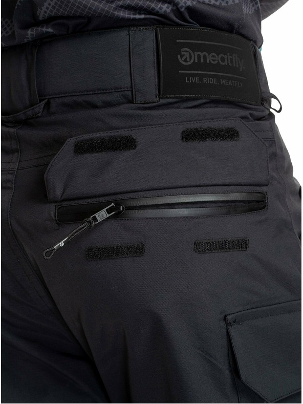 Meatfly Meatfly muške SNB & SKI hlače Oggy Black | Crna | Veličina