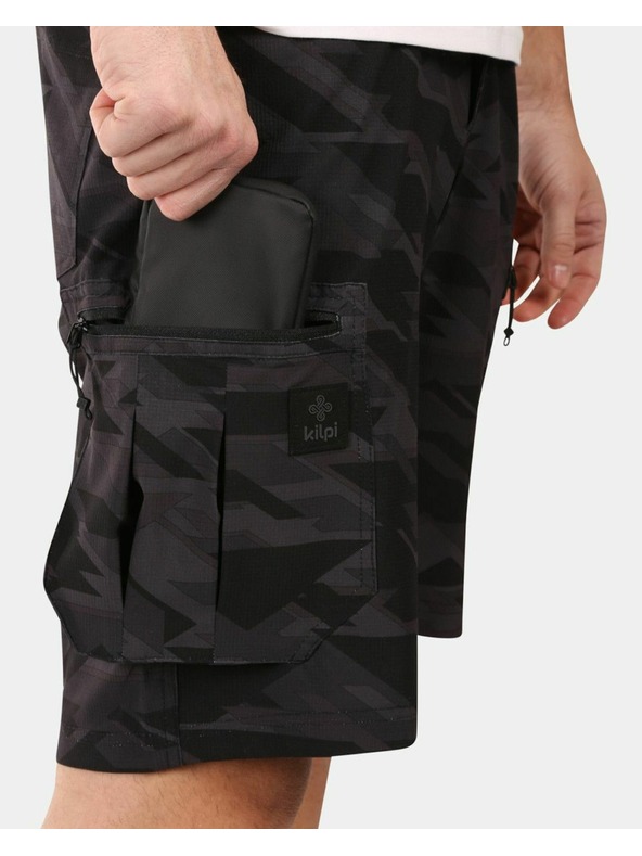 Kilpi Muške outdoor kratke hlače Kilpi ASHER Crna