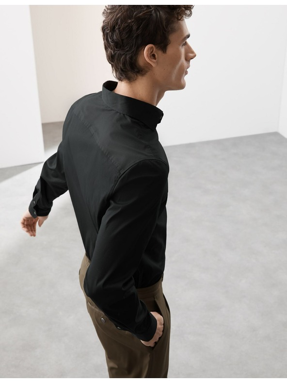 Marks & Spencer Uska košulja Marks & Spencer crna