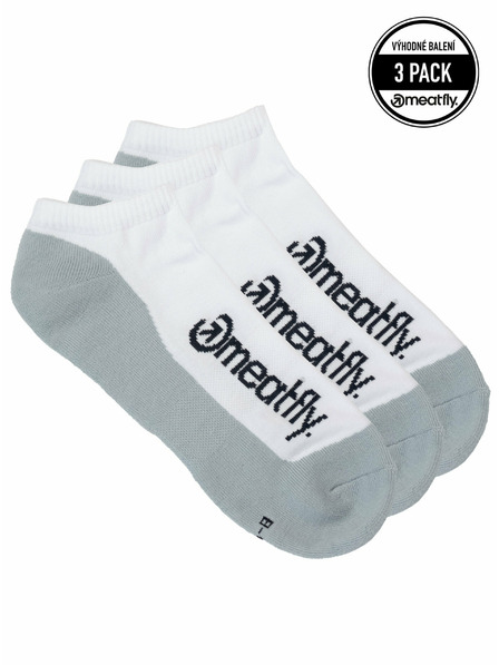 Meatfly Meatfly čarape Boot Triple pack White | Bijela | Veličina