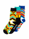 Meatfly Meatfly čarape Arizona socks - S19 Triple pack | Višebojna | Veličina