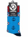 Meatfly Meatfly čarape Lexy Triple Pack Pool | Višebojna | Veličina