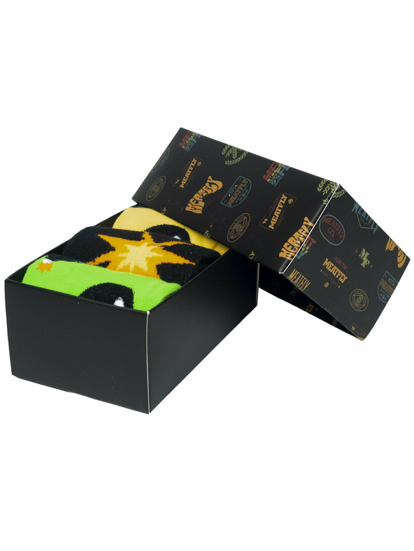 Meatfly Meatfly muške čarape Bomb Gift Pack | Višebojna | Veličina