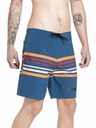 Meatfly Meatfly muške kupaće hlačice Ernie Boardshorts 19" Stripes Navy | Plava | Veličina