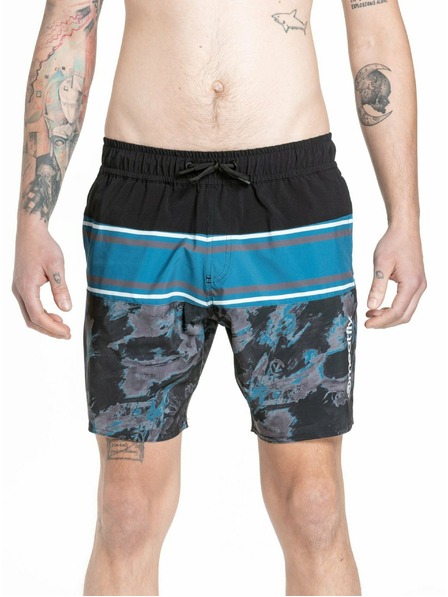 Meatfly Meatfly muške kupaće hlačice Keith Boardshorts 17" Mossy Petrol | Plava | Veličina