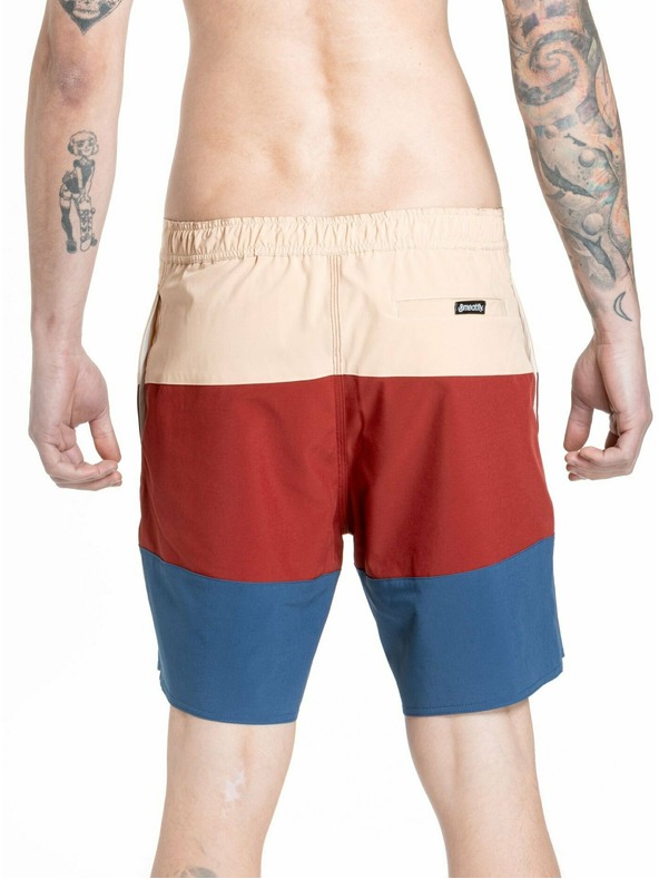 Meatfly Meatfly muške kupaće hlačice Ernie Boardshorts 19" Navy / Latte | Plava | Veličina