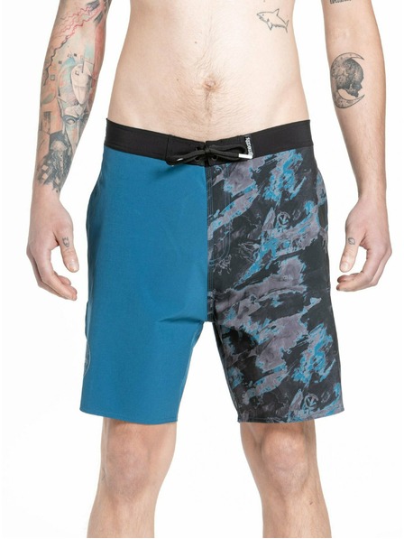 Meatfly Meatfly muške kupaće hlače Ernie Boardshorts 19" Mossy Petrol | Plava | Veličina