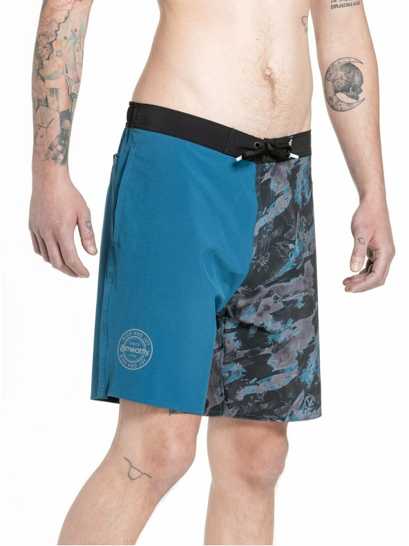 Meatfly Meatfly muške kupaće hlače Ernie Boardshorts 19" Mossy Petrol | Plava | Veličina