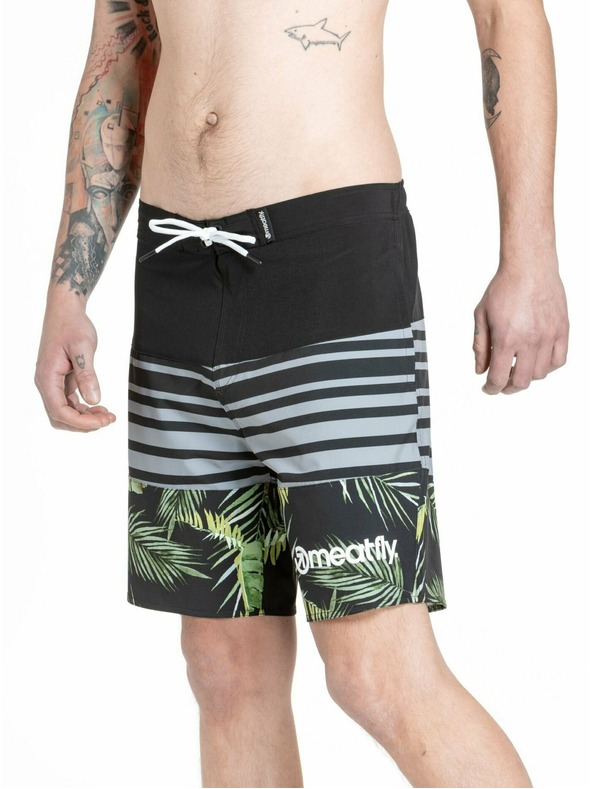 Meatfly Meatfly muške kupaće hlače Ernie Boardshorts 19" Palm | Višebojna | Veličina