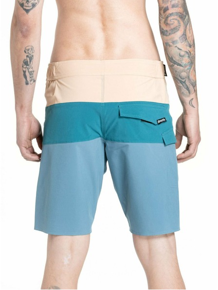 Meatfly Meatfly muške kupaće hlače Mitch Boardshorts 21" Slate Blue / Latte | Plava | Veličina