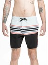 Meatfly Meatfly muške kupaće hlače Keith Boardshorts 17" Light Grey / Red Orange | Siva | Veličina