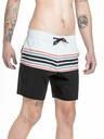 Meatfly Meatfly muške kupaće hlače Keith Boardshorts 17" Light Grey / Red Orange | Siva | Veličina