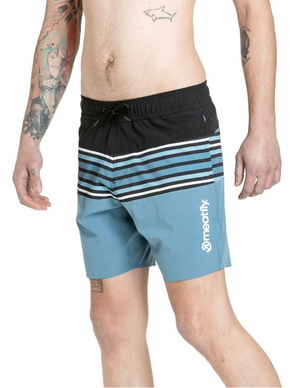 Meatfly Meatfly muške kupaće hlače Keith Boardshorts 17" Slate Blue | Plava | Veličina