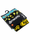 Meatfly Meatfly muške bokserice Balboa Boxershorts Double Pack Pineapple | Crna | Veličina
