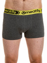 Meatfly Meatfly muške bokserice Balboa Boxershorts Double Pack Grey Heather/Black | Crna | Veličina