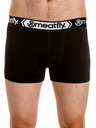 Meatfly Meatfly muške bokserice Balboa Boxershorts Four Pack Black/Black | Crna | Veličina