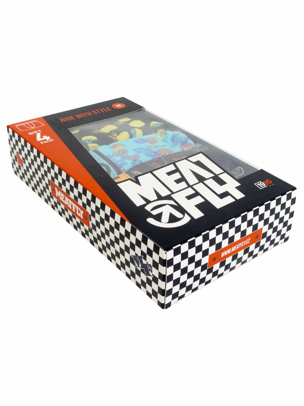 Meatfly Meatfly muške bokserice Balboa Boxershorts Pineapple/Badges Gift Pack