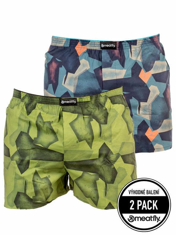 Meatfly Meatfly muške kratke hlače Agostino D - Shade | Siva | Veličina