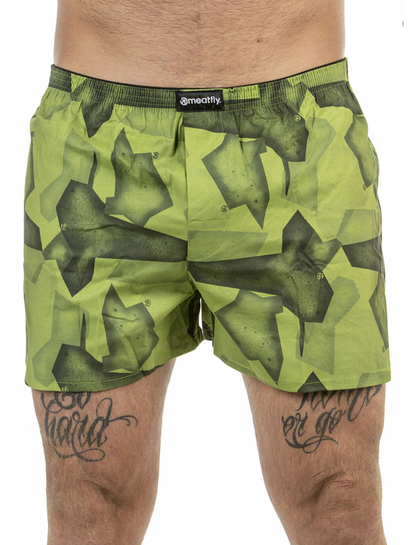 Meatfly Meatfly muške kratke hlače Agostino D - Shade | Siva | Veličina