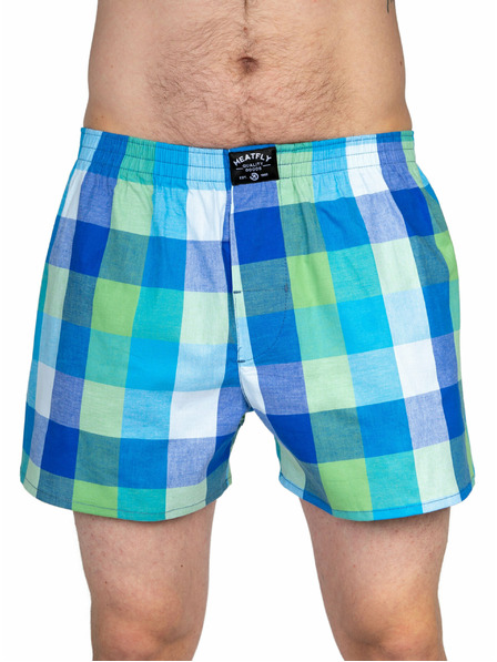 Meatfly Meatfly muške bokserice Doug Navy Red / Green | Crvena | Veličina