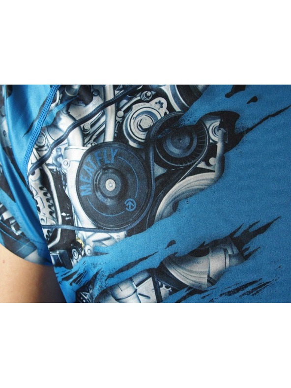 Meatfly Meatfly funkcionalna majica Reaper C - Blue | Plava | Veličina