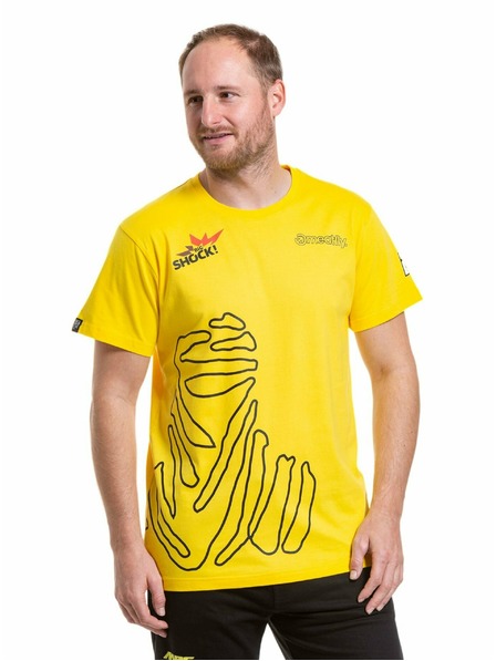Meatfly Meatfly muška majica Dakar Yellow | Žuta | Veličina