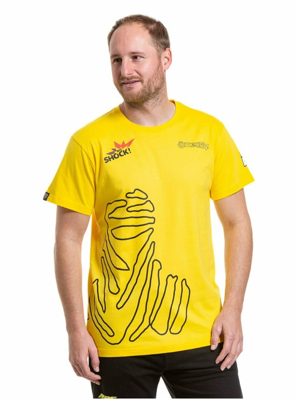 Meatfly Meatfly muška majica Dakar Yellow | Žuta | Veličina
