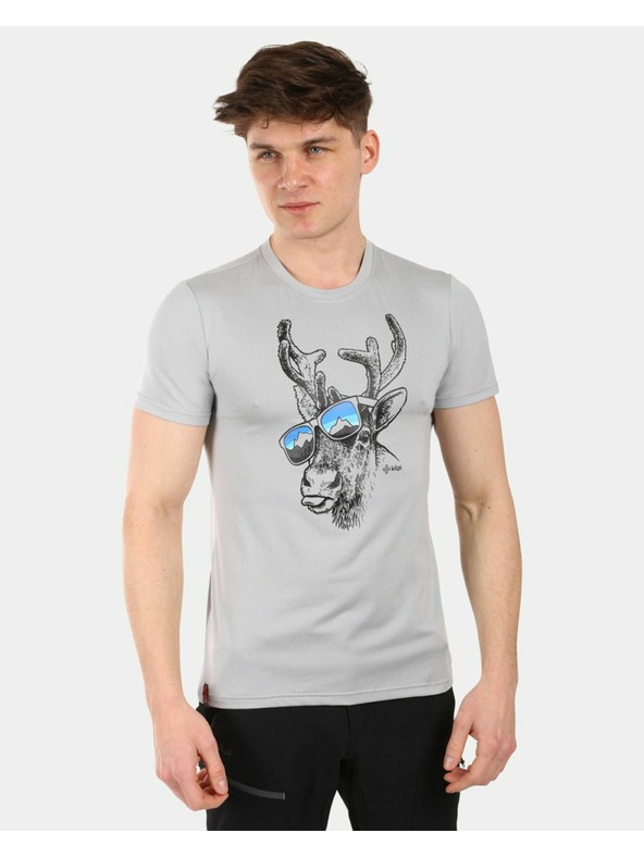 Kilpi Muška funkcionalna majica Kilpi LISMAIN Svijetlo siva