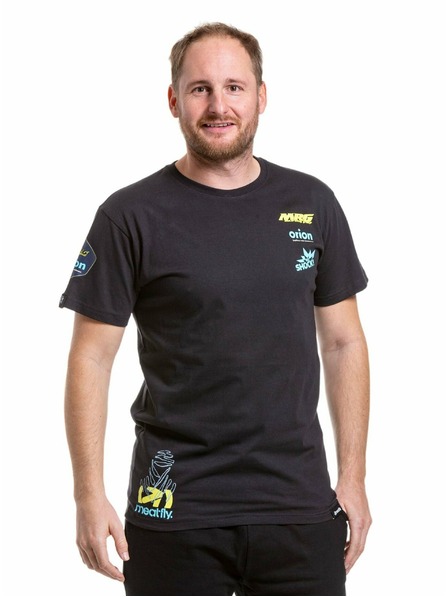 Meatfly Meatfly muška majica Dakar Blue/Black