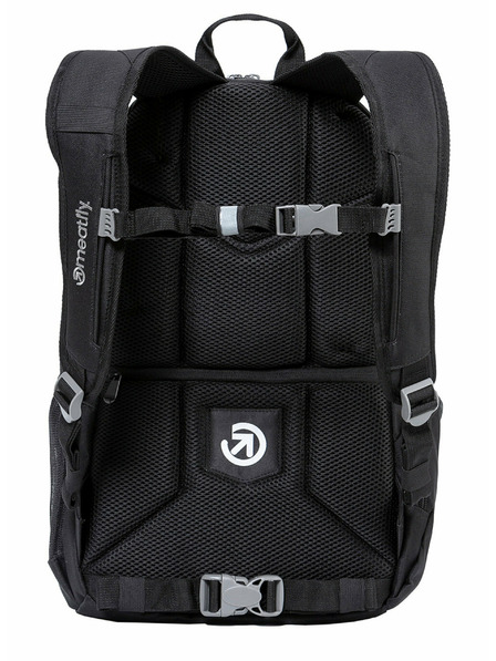 Meatfly Meatfly ruksak Basejumper Black 22 L + PERNICA BESPLATNO | Crna | Volumen 22 L