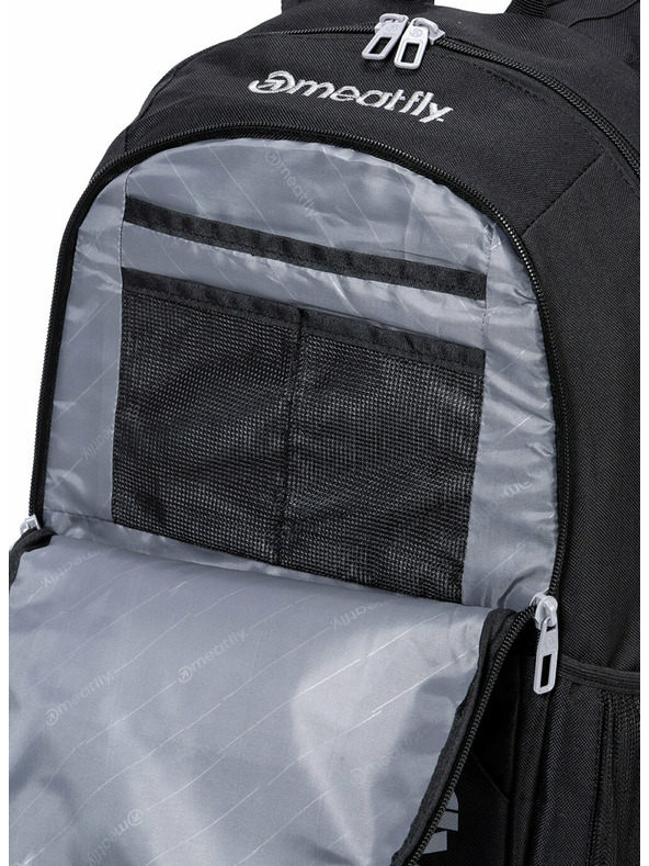 Meatfly Meatfly ruksak Basejumper Black 22 L + PERNICA BESPLATNO | Crna | Volumen 22 L