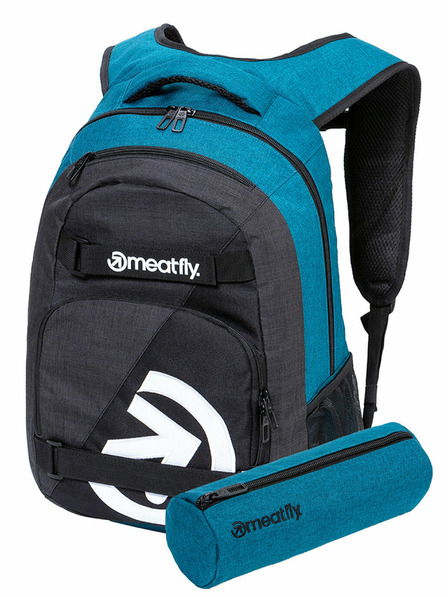 Meatfly Meatfly ruksak Exile Petrol Heather/Charcoal Heather 24 L + PERNICA BESPLATNO | Plava | Volumen 24 L