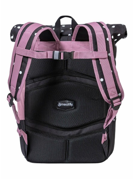 Meatfly Meatfly ruksak Holler Black Dots 28 L | Crna | Volumen 28 L