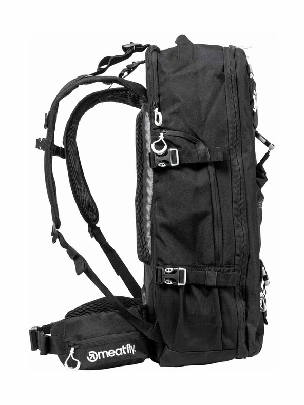 Meatfly Meatfly ruksak Bleriot Black 46 L | Crna | Volumen 46 L